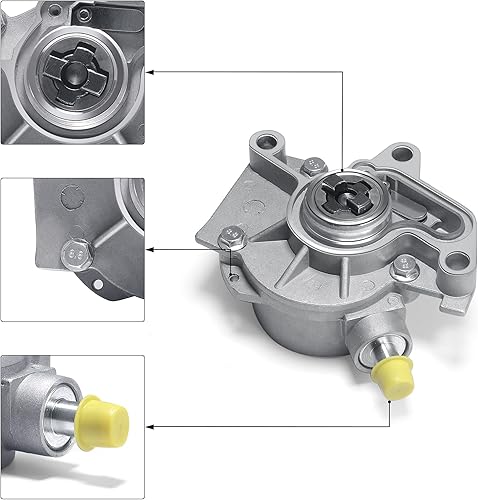Miniatura 2 de Bomba de vacío de freno 038145101B OE repuesto para Volkswagen VW 1.9L TDI ALH SOHC 1999-2004 Motor diesel de 4 cilindros turboalimentado Beetle