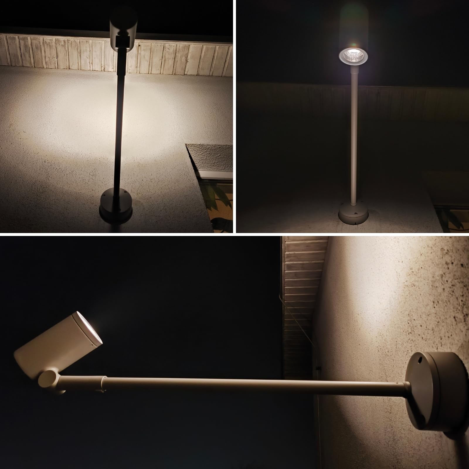 Display-7 Außenwandleuchte - GU10 Sockel - IP65 outdoor Displayleuchte zur Beleuchtung von Eingängen, Fassaden, Schaufenstern und als Werbebeleuchtung