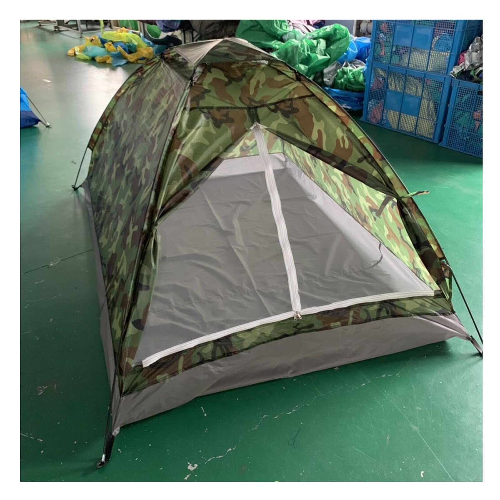 Amazon.co.jp: 迷彩柄キャンプテント コンパクト 防水 1～2人用 登山