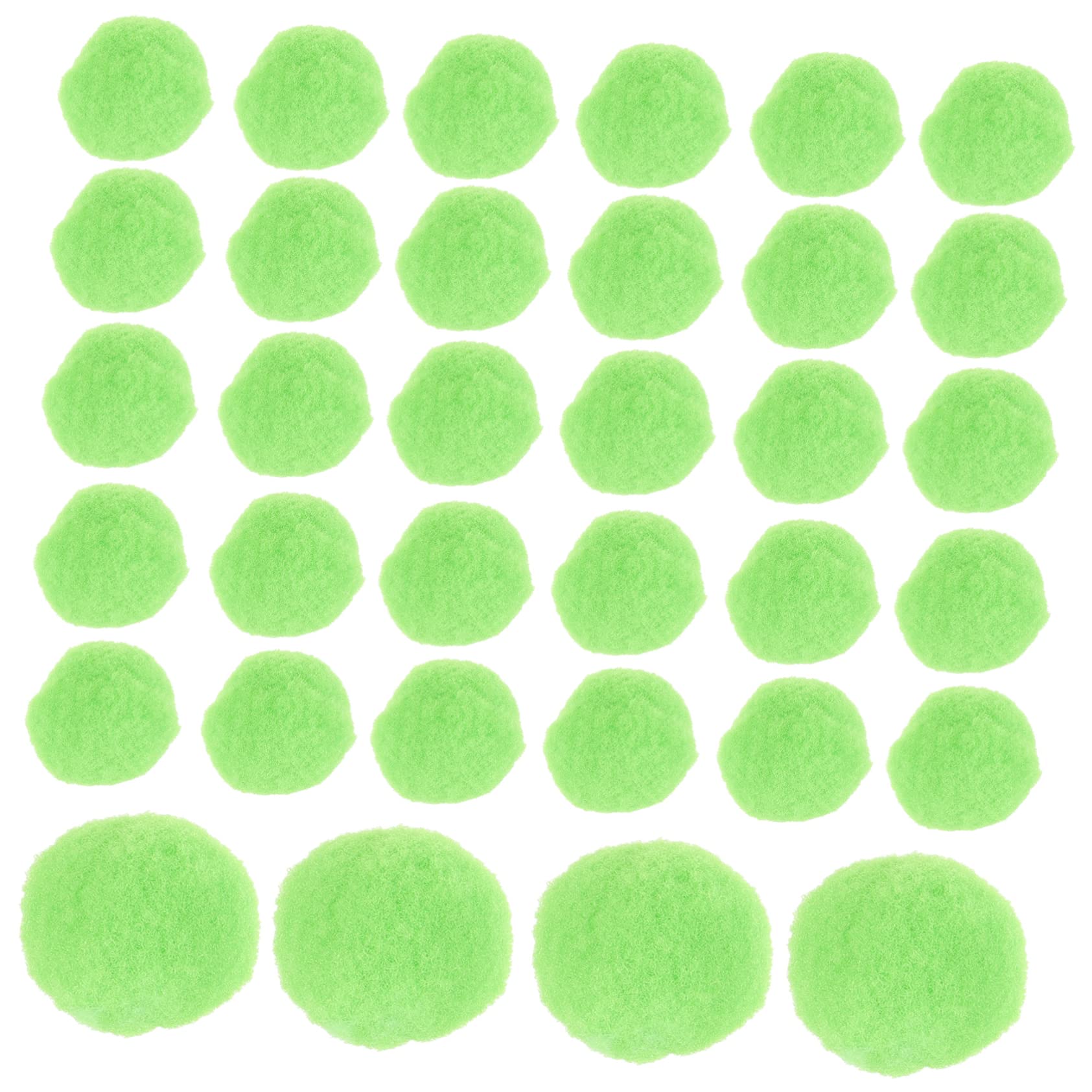 Abaodam 1000stücke Pom Poms Für Kleidung Und Hüte Bastelmaterial Für Kreative Kinderprojekte Tiefem Grün Für Handarbeiten Und Dekorationen