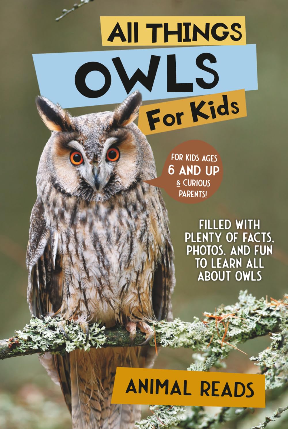 All Things Owls For Kids: Filled With Plenty of Facts, Photos, and Fun to Learn all About Owls