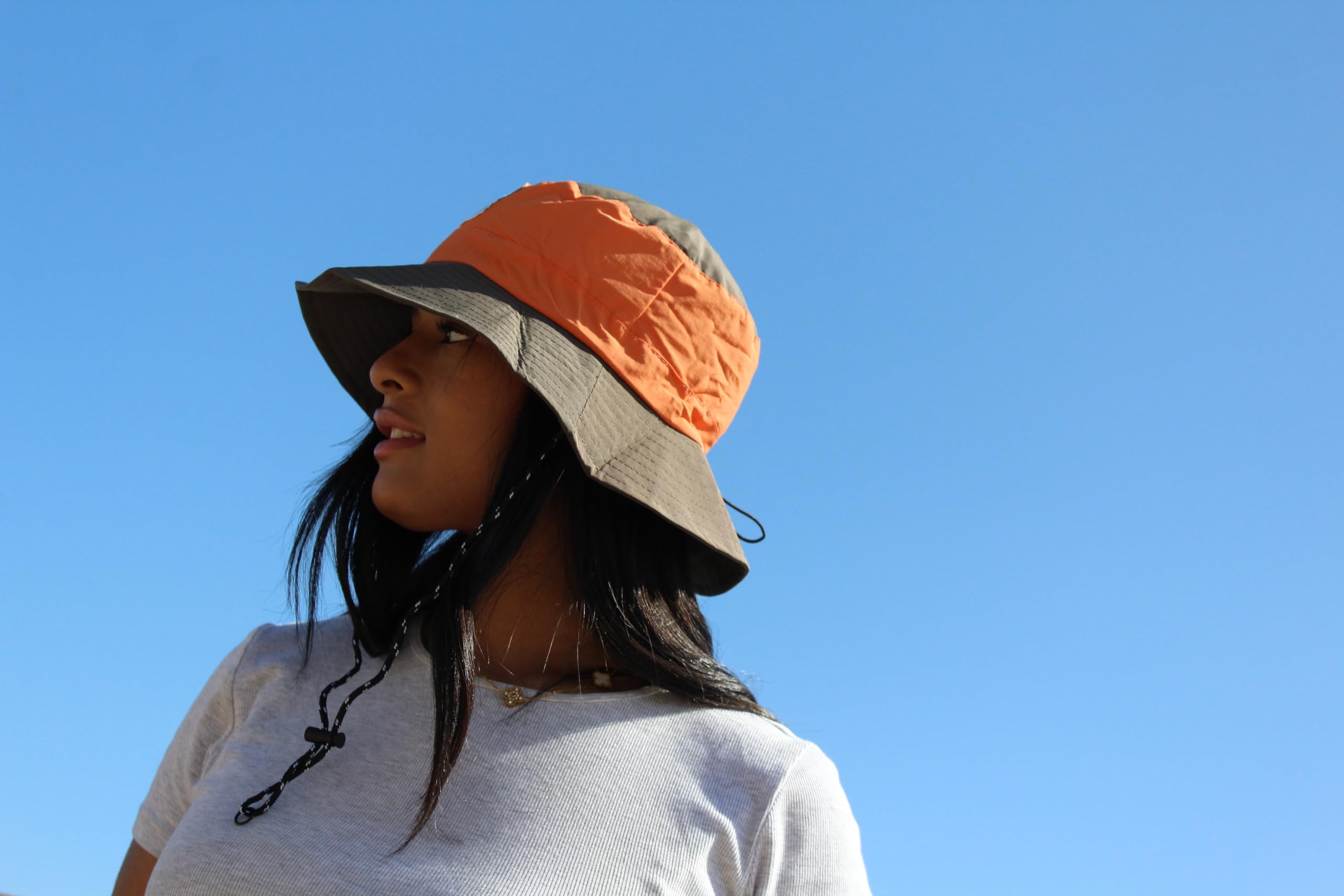 Surf Monkey Boonie Hat Impermeabile Uomo/Donna - Taglia unica - Cappello Pieghevole