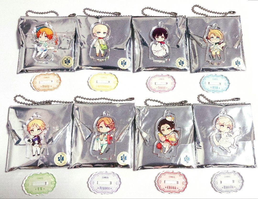 ヘタリア　World Stars　アクリルキーホルダーコレクション Amazon.co.jp: ヘタリア World☆Stars アクリルキーホルダー
