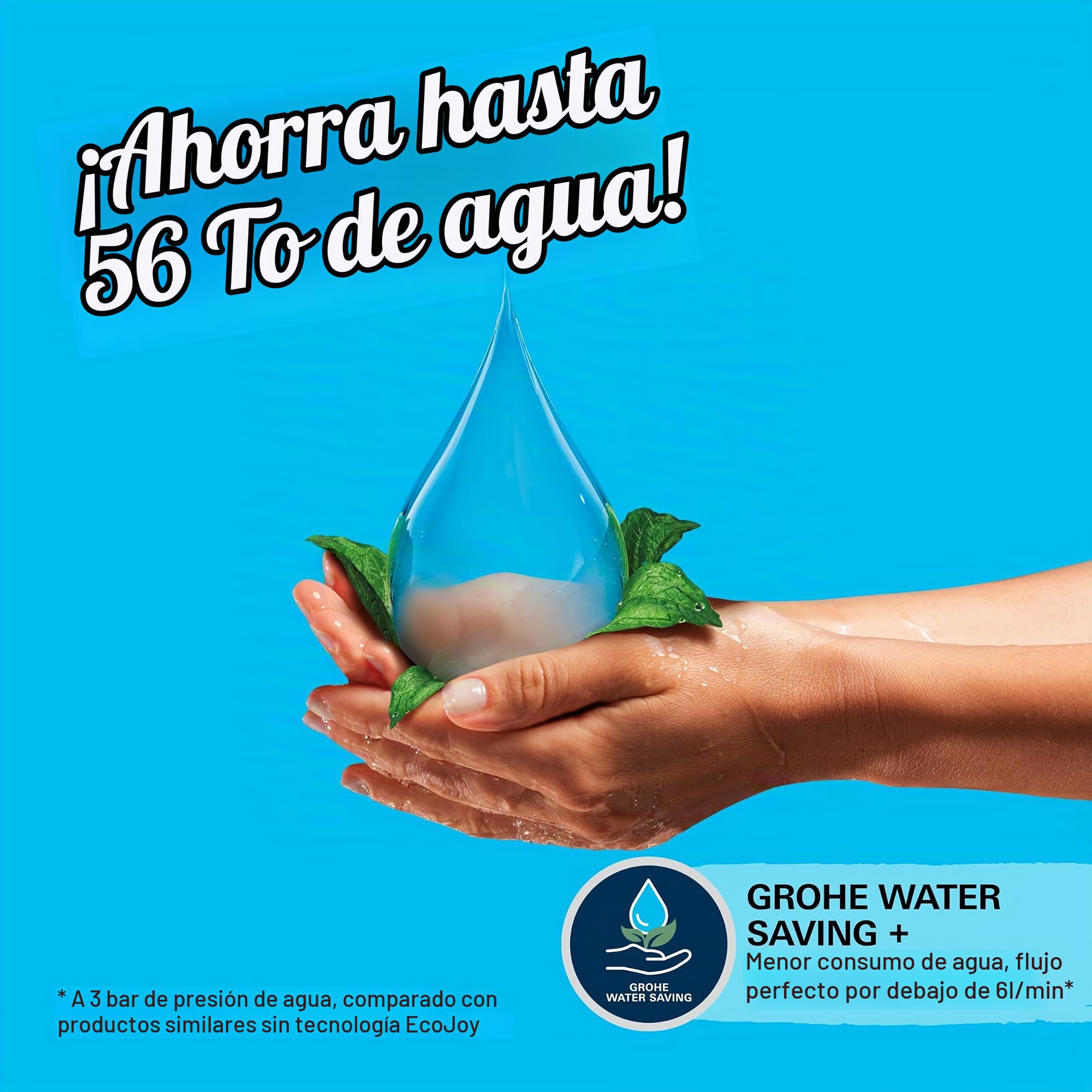 GROHE Vitalio Start 110 Conjunto de barra de ducha (ahorro de agua, 2 tipos de chorro, barra de ducha 600 mm, flexo de ducha 1750 mm), Cromo 2794810E