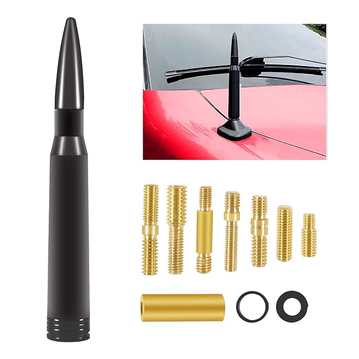 Buy Vehicle Stubby Antenna Mast Bullet Car Truck Antenna Replacement for Ford F Series F150