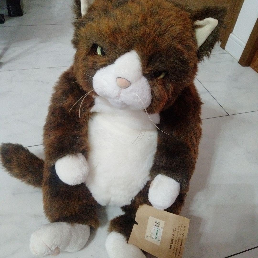 カドリー　ぬいぐるみ　ブルース Amazon.co.jp: cuddly カドリー 猫 ぬいぐるみ ブルース : おもちゃ