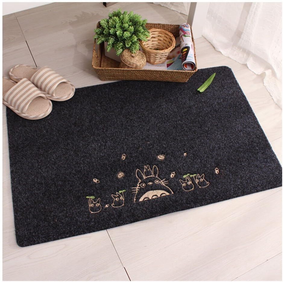 Mat 40 x 60 cm Black