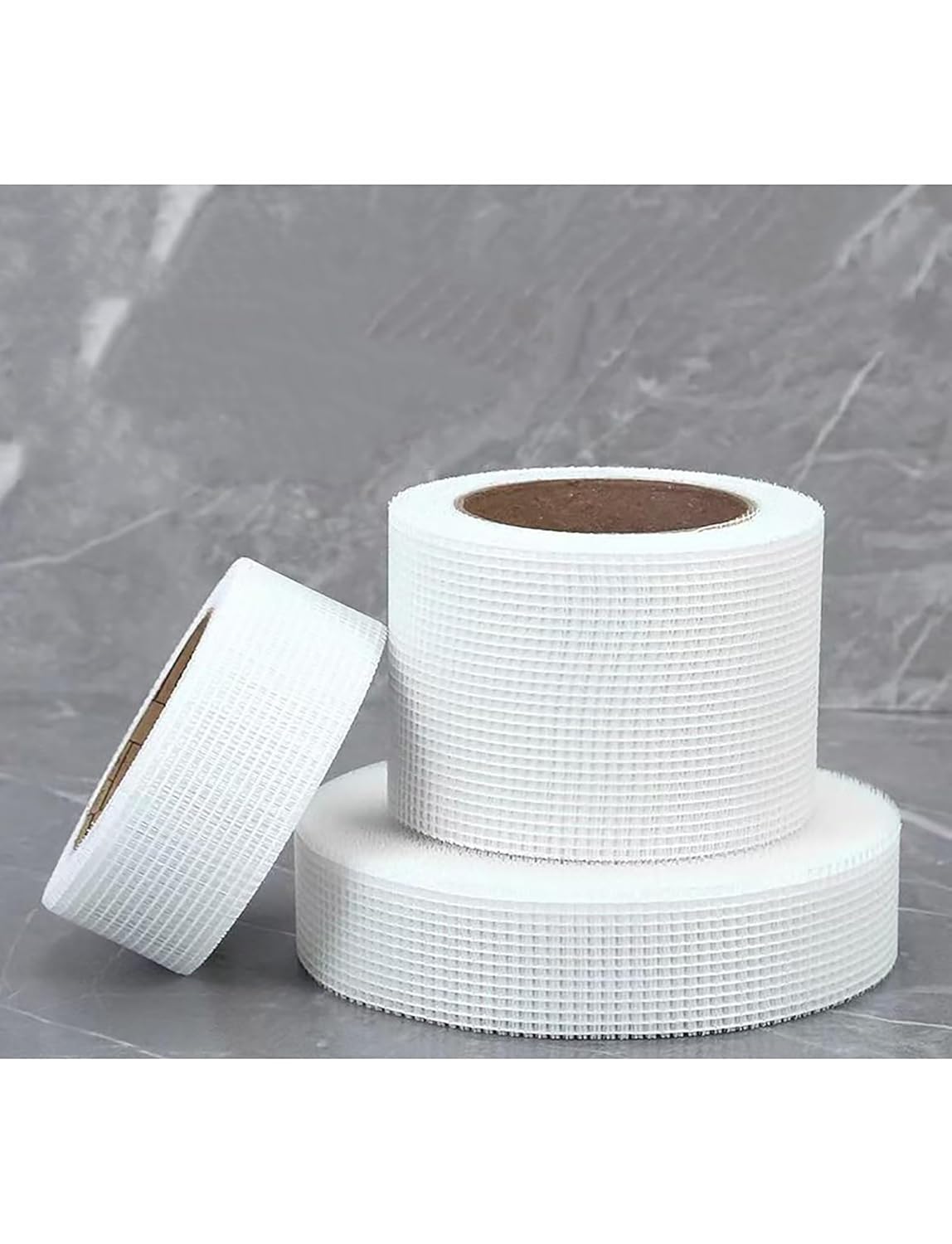 Fiberglass Tape Roll, Drywall Repair Tape, Mesh Drywall Tape Performance Holding for Self-Adhesive Wall Crack and Seam Patch(0.24x2400x20cm)