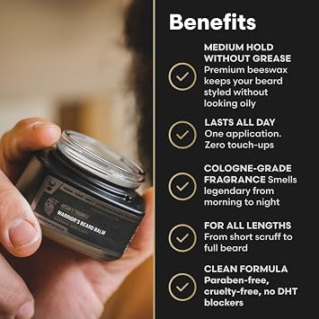 The Beard Struggle Warrior's Beard Balm, Alfheim's Forests Scent