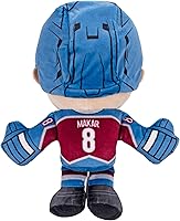 Vista 7 de Bleacher Creatures Colorado Avalanche Cale Makar - Peluche de 8 pulgadas NHL Kuricha sentado Soft Chibi inspirada en la NHL Superestrella