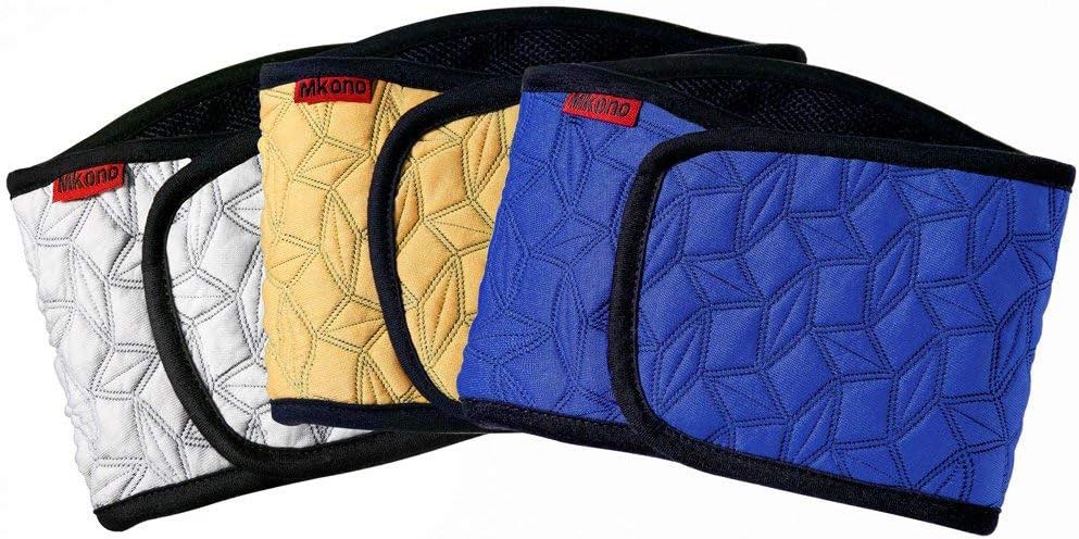 Male Dog Belly Band Wraps Washable Diapers for Small and Medium Dogs(3 Pack) by Mkono