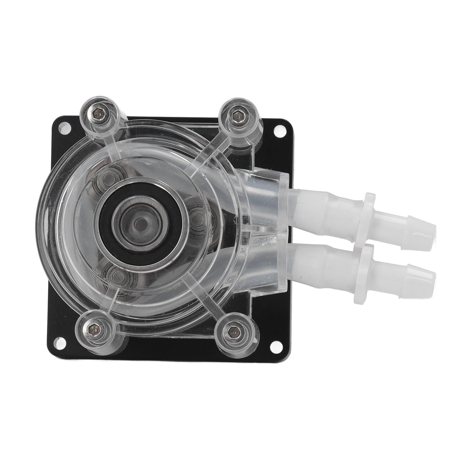 Pompe Péristaltique, Moteur de Réduction CC Entièrement en Métal, Pompe Doseuse à Haut Débit de 3000 Ml/min, avec Ventilateur de Refroidissement intégré, pour Pompes à Sirop et