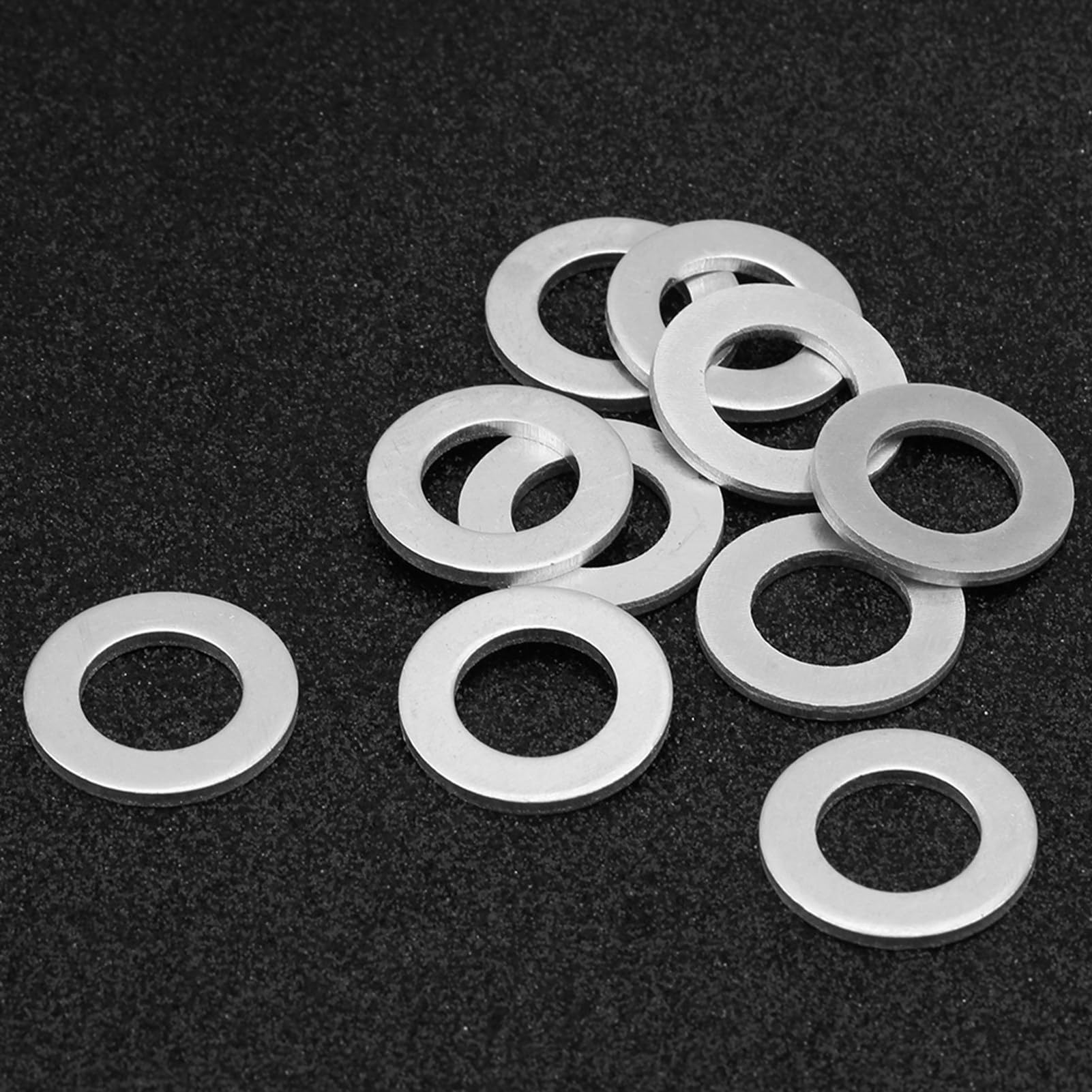 Paquete de 10 Juntas de drenaje de aceite de aluminio Kit de juntas de arandela 14MM joint vis de vidange moto v-strom