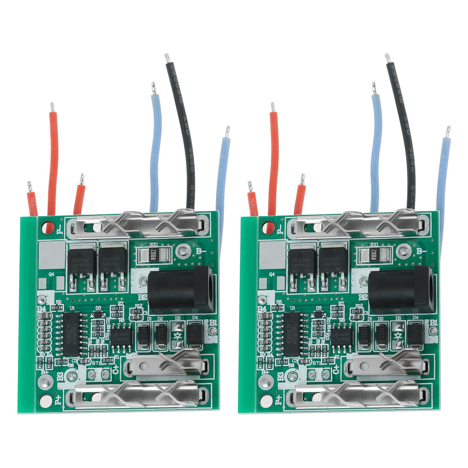Create idea 2Pcs 5S Lithium Battery Protection Board for 5 Strings 18V 21V 20A Lithium Battery