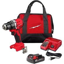 3601-21CT for Milwaukee M18 1/2in Compact Cordless Drill Driver Kit | Power Hammer Drills Kit