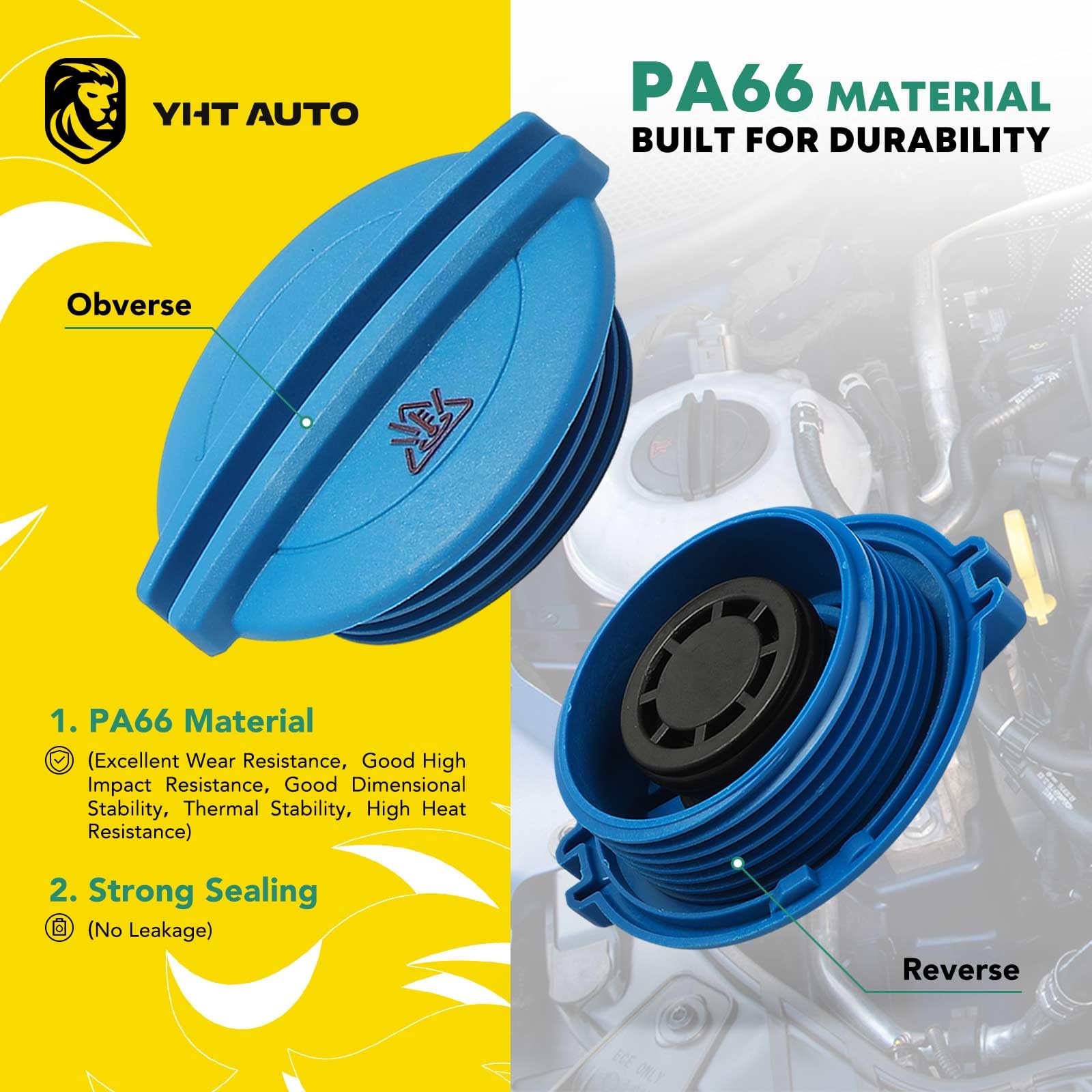 Serbatoio di raffreddamento di espansione serbatoio di recupero per Audi A3 Q3 TT Quattro Volkswagen Beetle Golf Jetta Passat GTI CC Eos Tiguan
