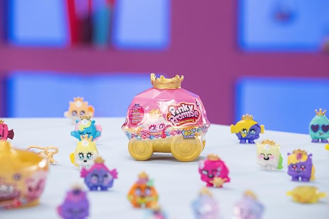 Foto 5 de 8 de BANDAI TH00002 Pinky Promise Royal Carriage Set Blind Box Contiene 3 Gemmy Friends coleccionables y 2 Pinzas…