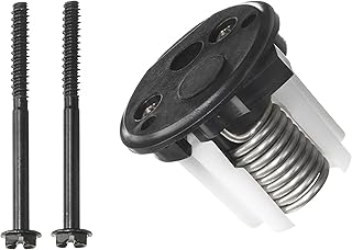 385310683 Compatible Replacement for Dometic Toilet Spring Cartridge Kit with Black End Cap, for EcoVac, 5000-series (Except 5006), Traveler 110 and 210 Series RV Toilets