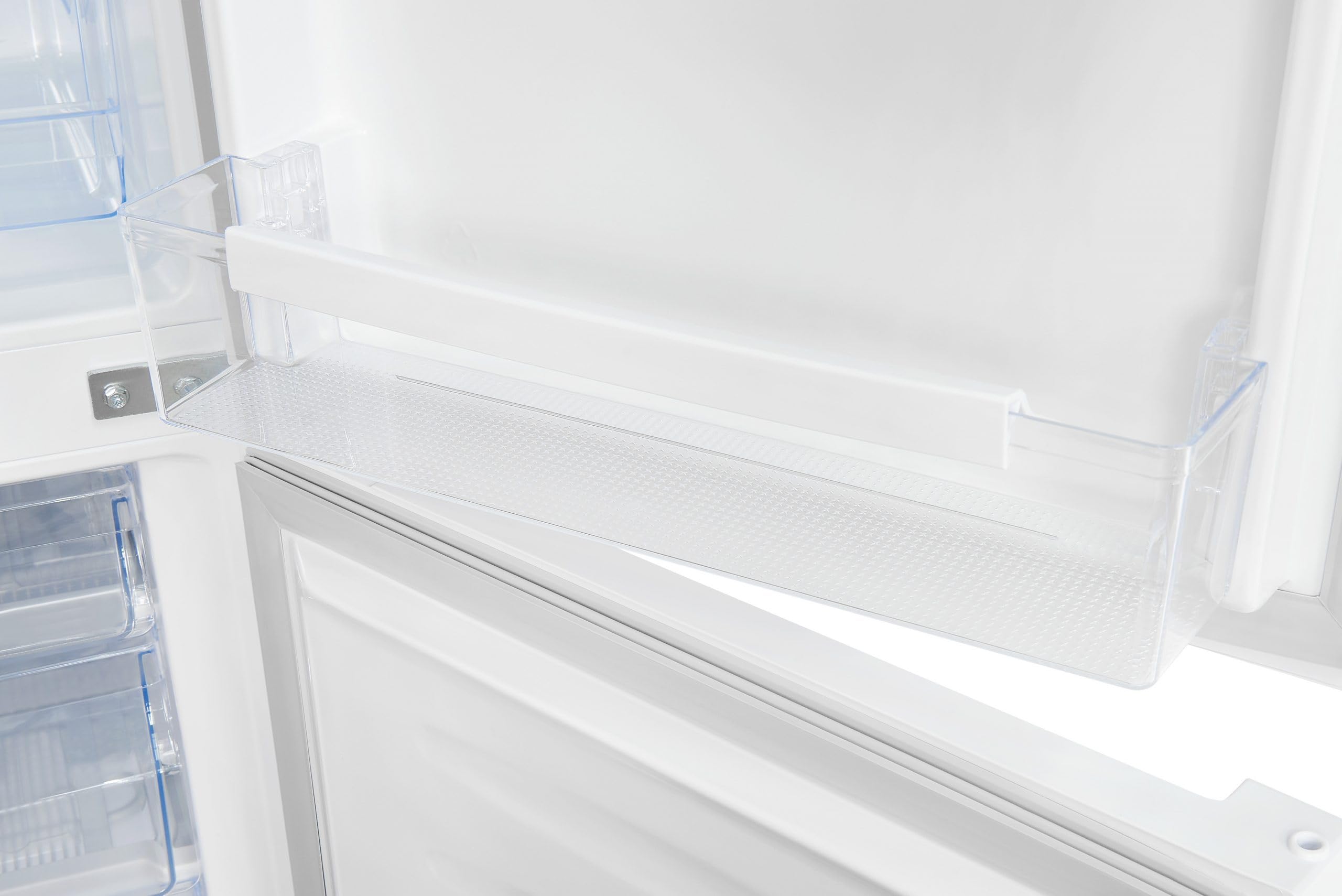 Exquisit® Frigorífico Combi, 175L, Clase E, Color Blanco, Cajón Verdulero, Estantes de Cristal, Altura Regulable, Tiradores Integrados, Luz LED, Consumo 195 kWh/año, Medidas 143,5x49x56,5 Cm.