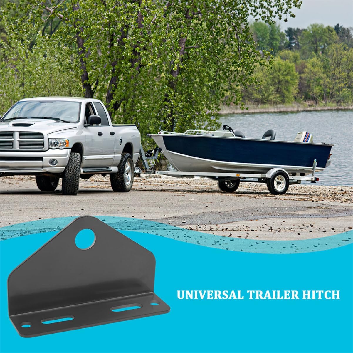 Gatuida 2sets Zero Turn Mower Trailer Hitch Heavy Duty Steel Tow Hitch with Bolt Mount for Lawn Mowers Secure Connection for Towing Applications