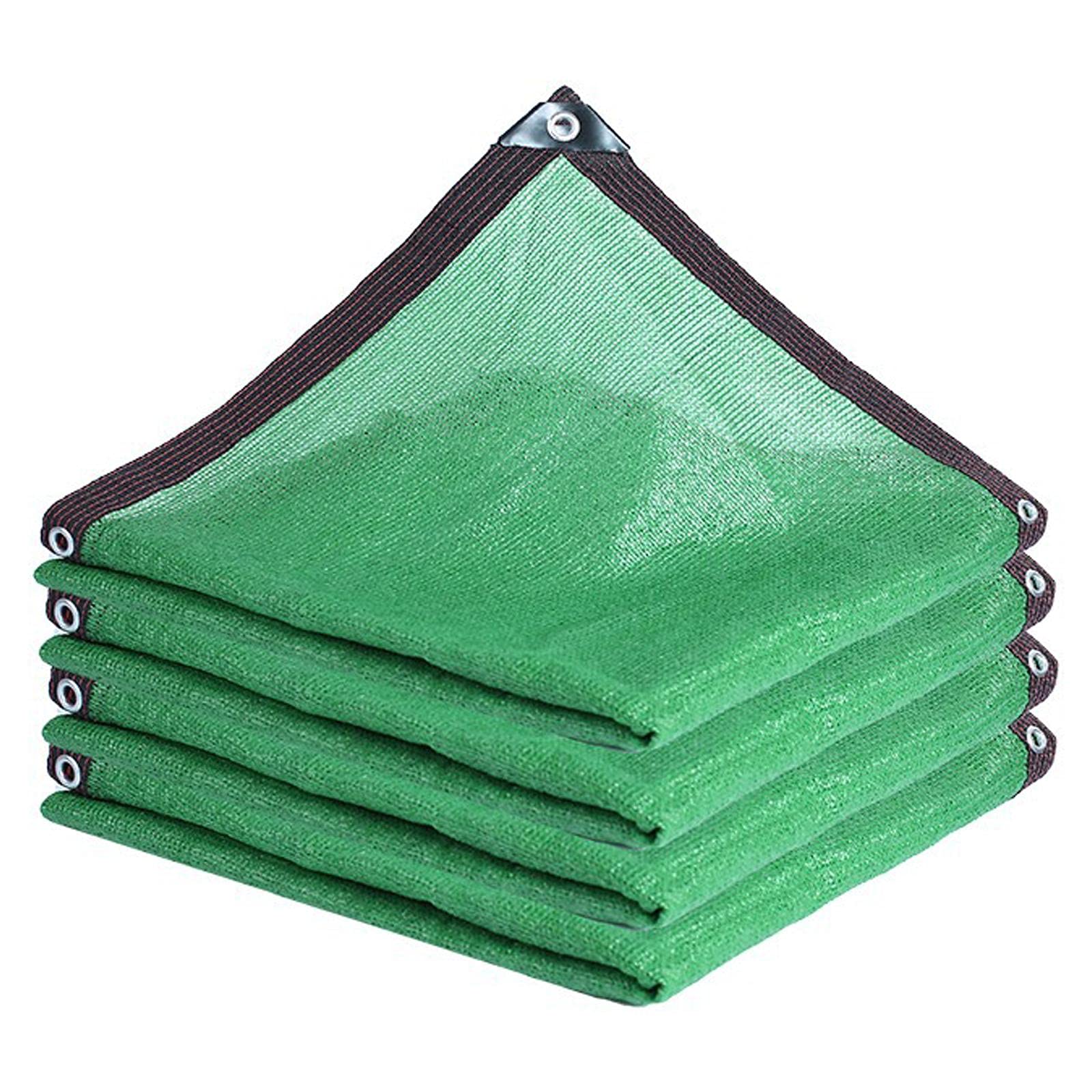 Sun Shade Netting Green Outdoor Shading Net Cloth Greenhouse With Grommets 75% Uv Resistant Sunblock High-Density Garden Patio Protection Plants,Use In Flower Plant (1mx2m/3.3ftx6.6ft) โ image 1
