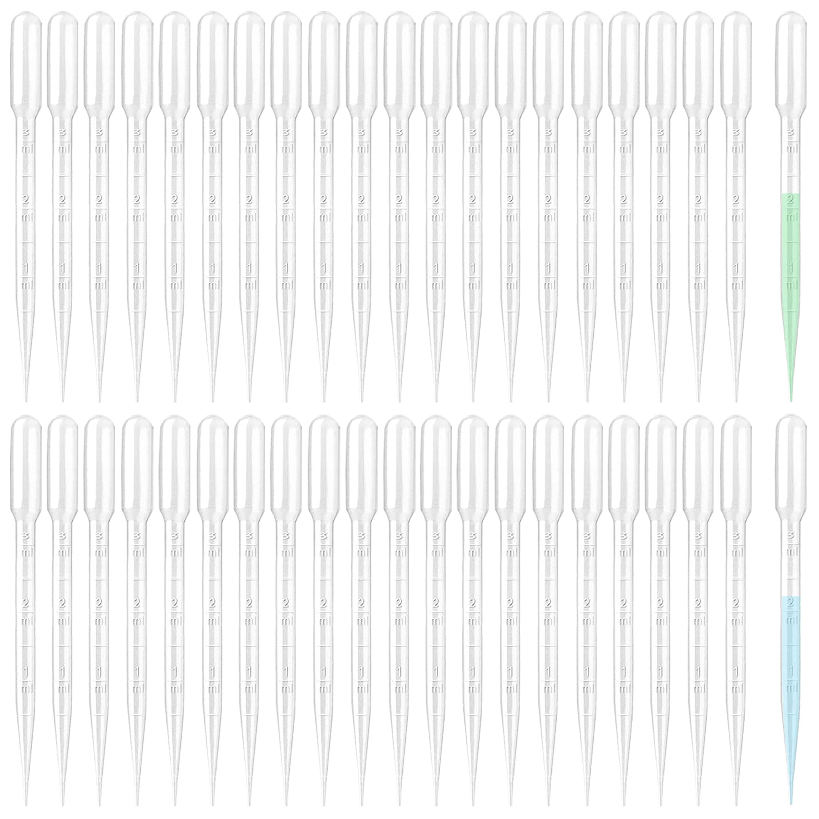 Buy 300 Pcs 3ml Plastic Transfer Pipettes,Disposable Liquid Dropper