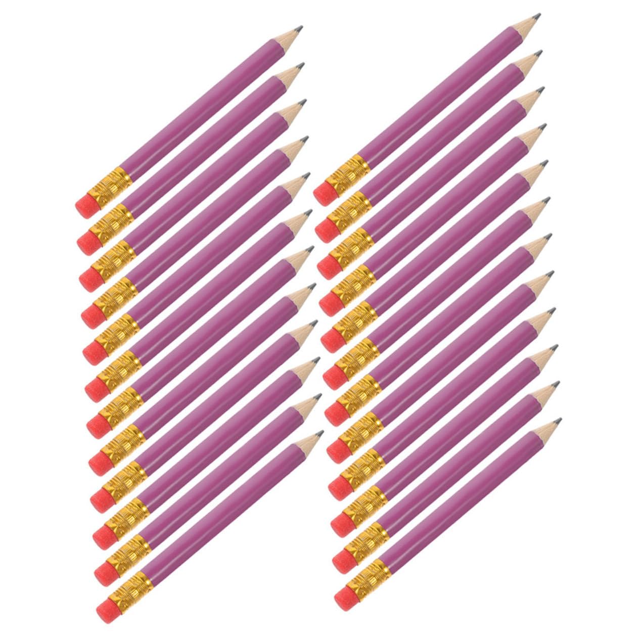 144 Matite Hb in Legno Porpora per Studenti e Artisti, Set Portatile 144 Pezzi, Riduce Affaticamento Mano, Facile da Conservare per Scrittura e Disegno