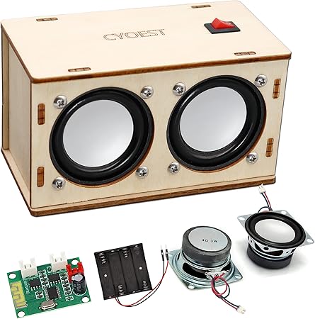 STEM Projects for Kids & Adults Build Your Own Bluetooth Speaker - Science Experiment