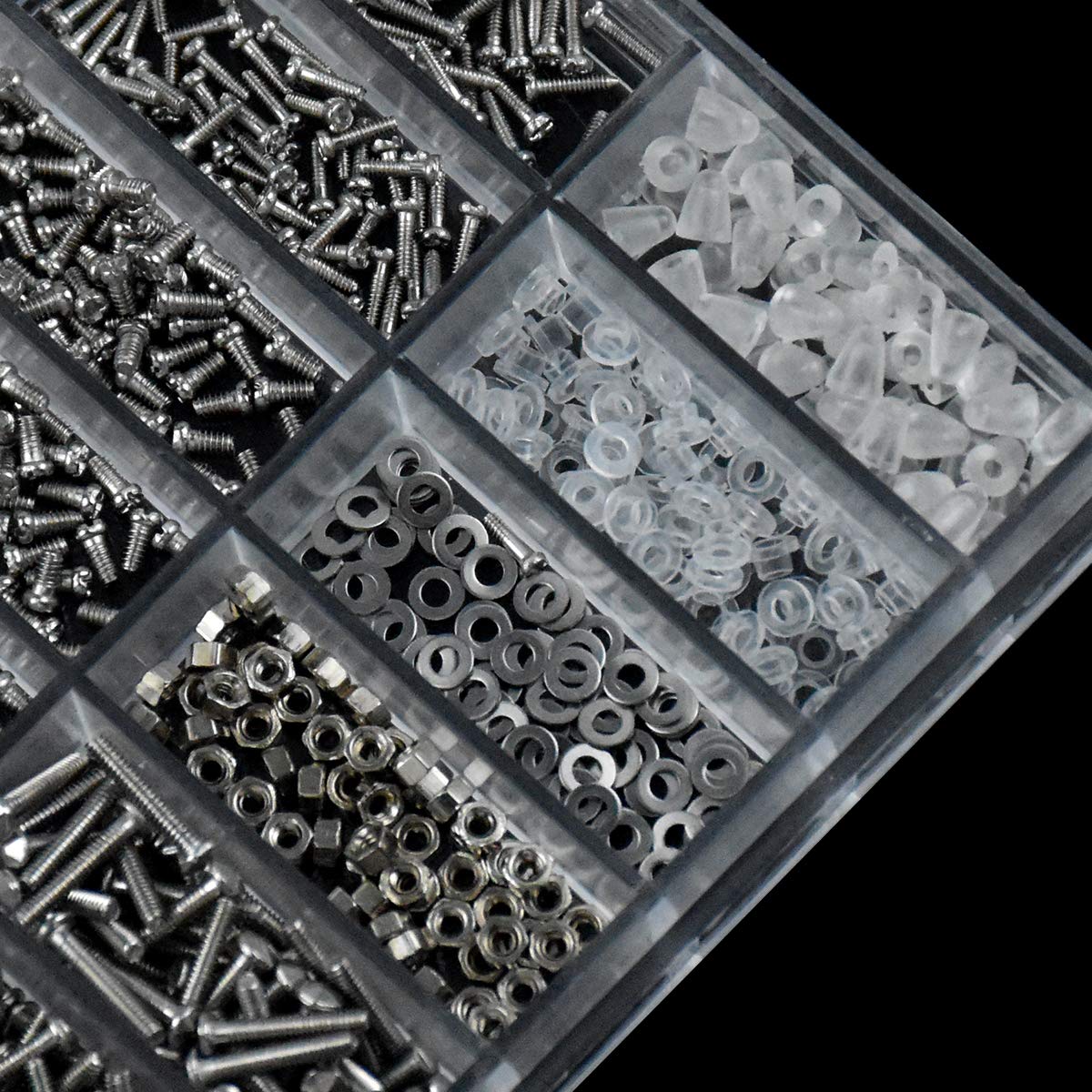 Kit De Réparation Lunettes 1000 Pièces – Vis Et Tournevis Multifonction