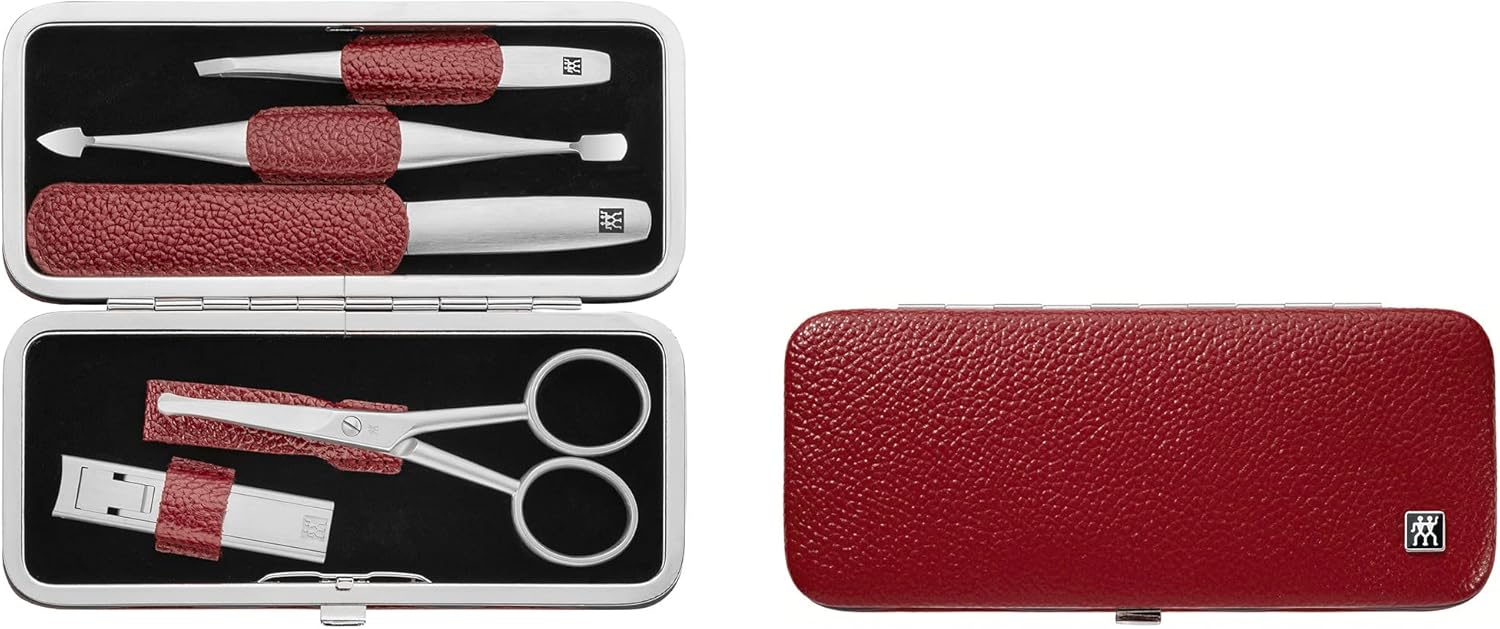 Zwilling J.A. Henckels 5 Piece Complete Grooming Set, Black