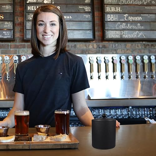 Miniatura 7 de Cubo de hielo grueso de acero inoxidable resistente para vino cerveza para fiestas, reuniones, bares en casa, diseño práctico y práctico