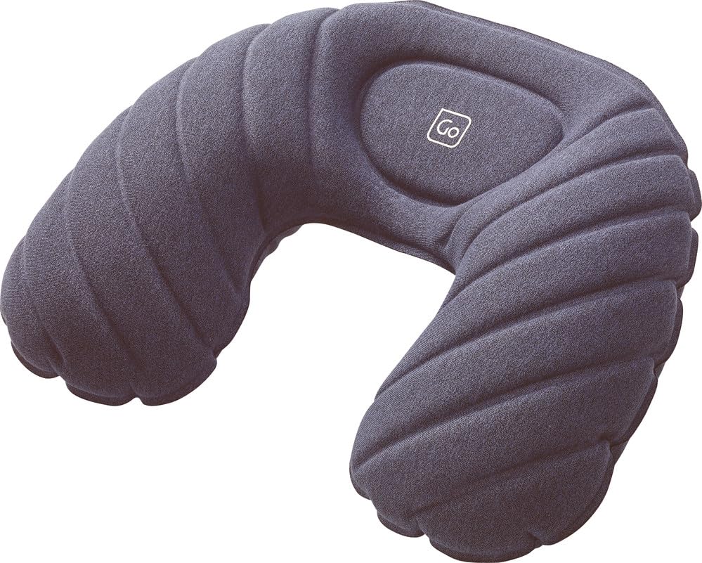 Fusion Luxury Inflatable Travel Pillow with Carry Pouch (Ref 448.101)