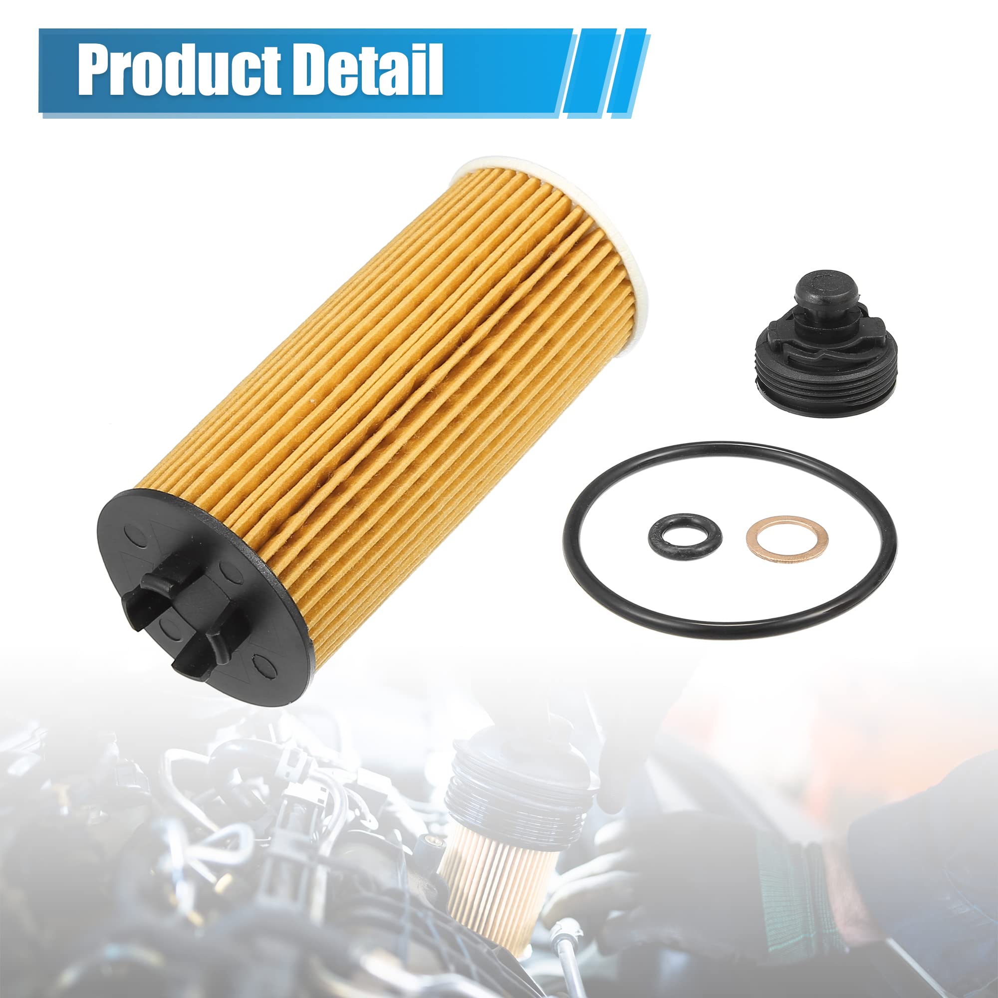 Amazon | X AUTOHAUX エンジンオイルフィルター 11428570590 Mini