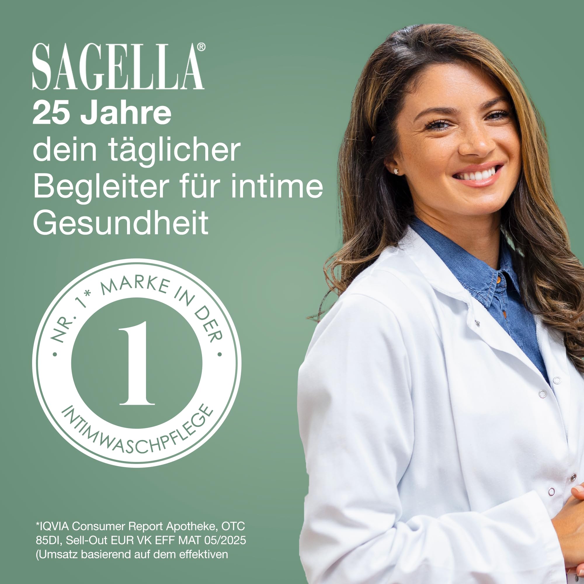SAGELLA poligyn Waschlotion, 500 ml Lotion