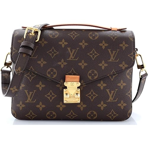 Louis Vuitton, Pre-Loved Pochette Metis Monogram Canvas, Brown