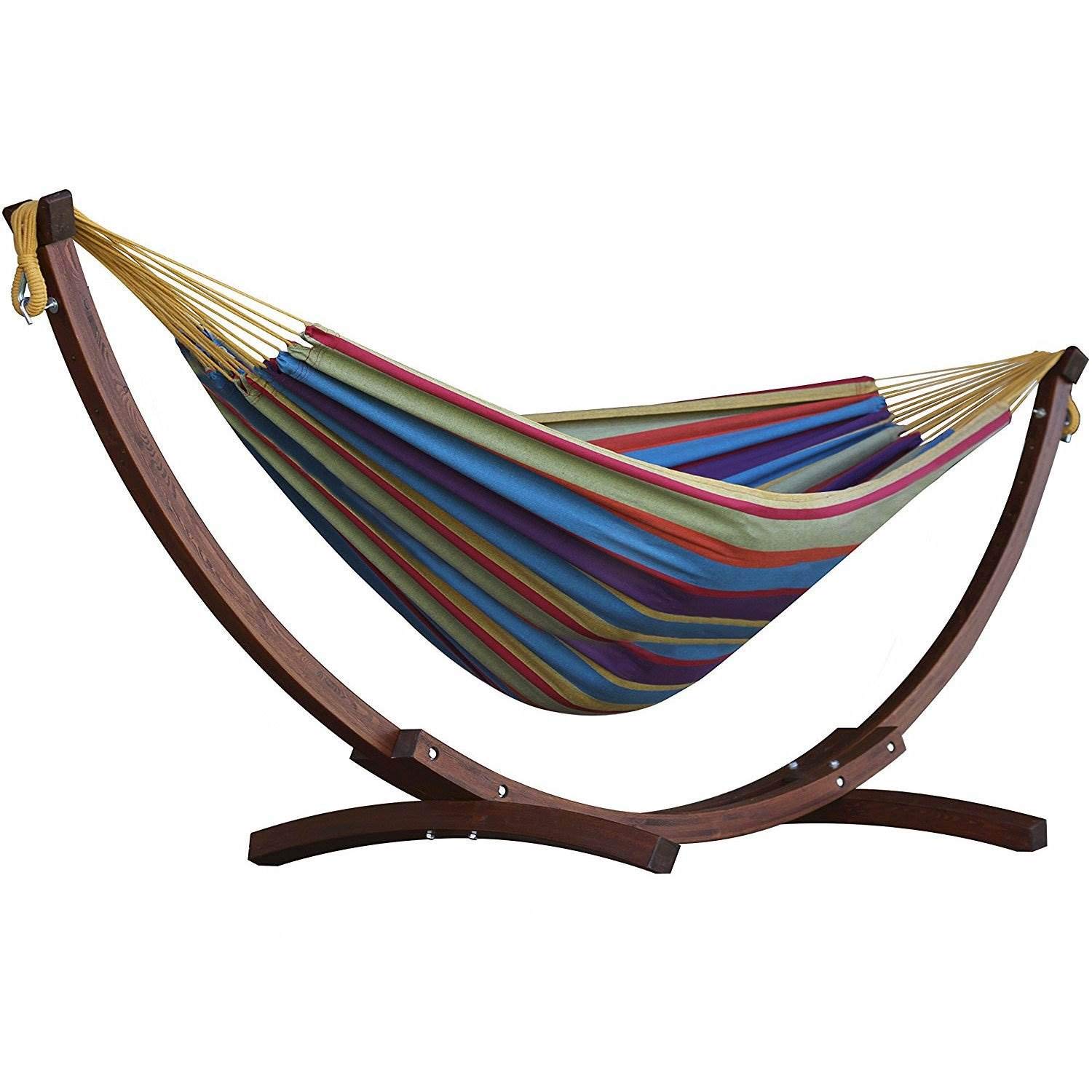 Amazon.com : Vivere C8SPCT Double Cotton 2-Person Hammock with