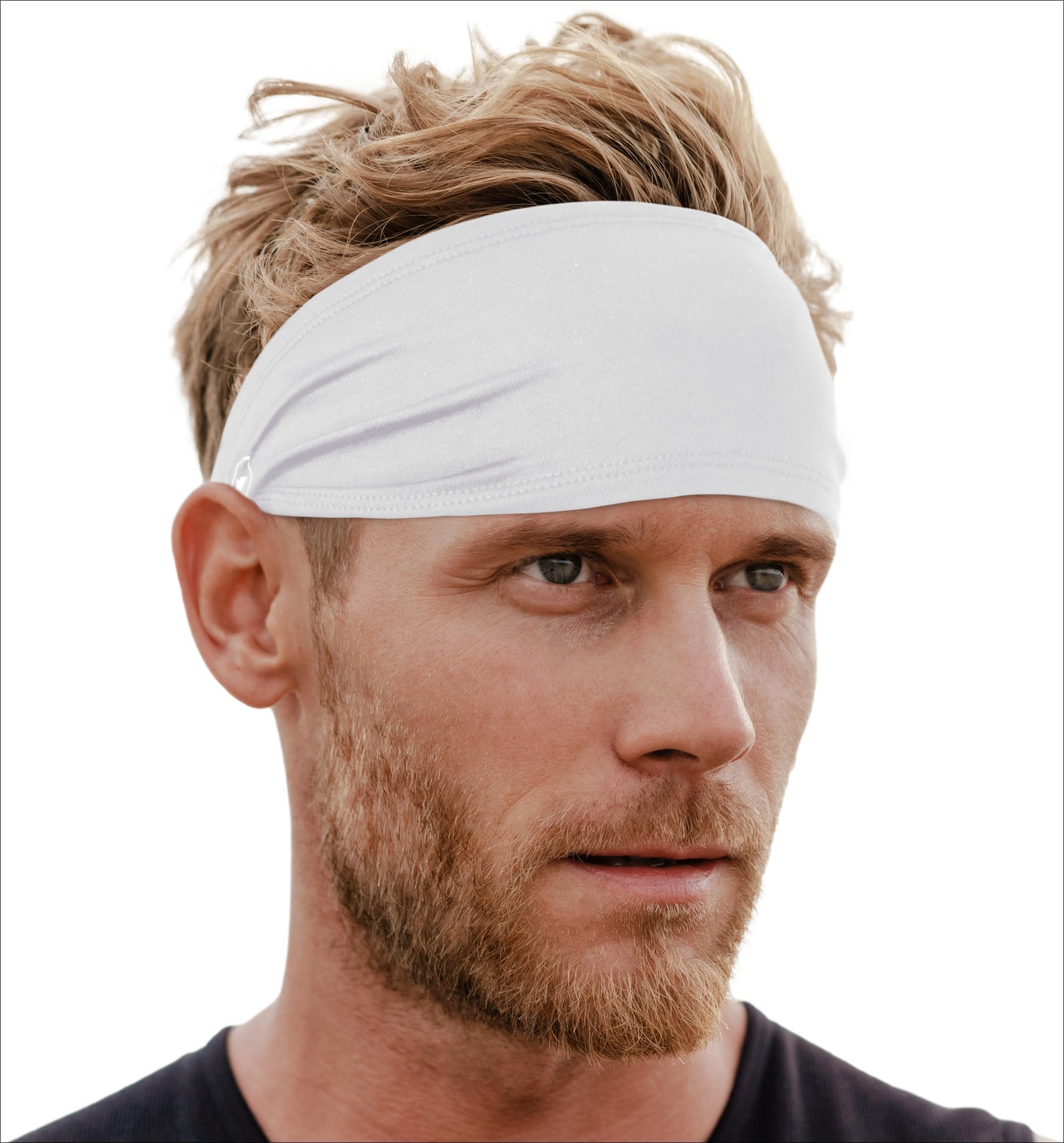 Tough Headwear Men's Sweat Bands - Sport Head Bands for Men - Workout Headbands for Women - Running Headband - Tennis Athletic Sweatband - Sports Headband Mens - Running Basketball