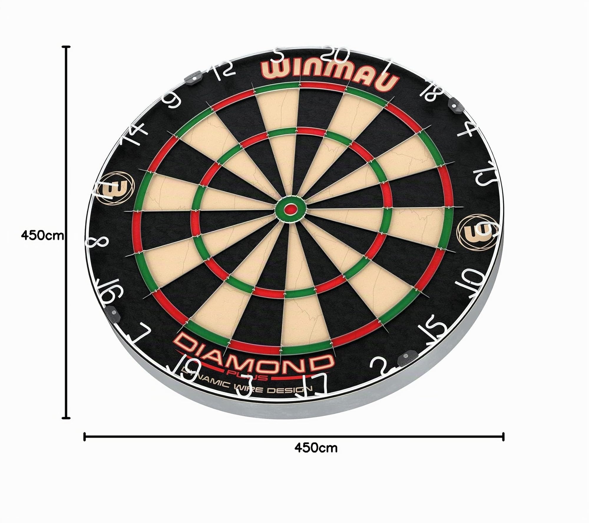 Winmau Diamond Plus Cible de fléchettes Professionnelle