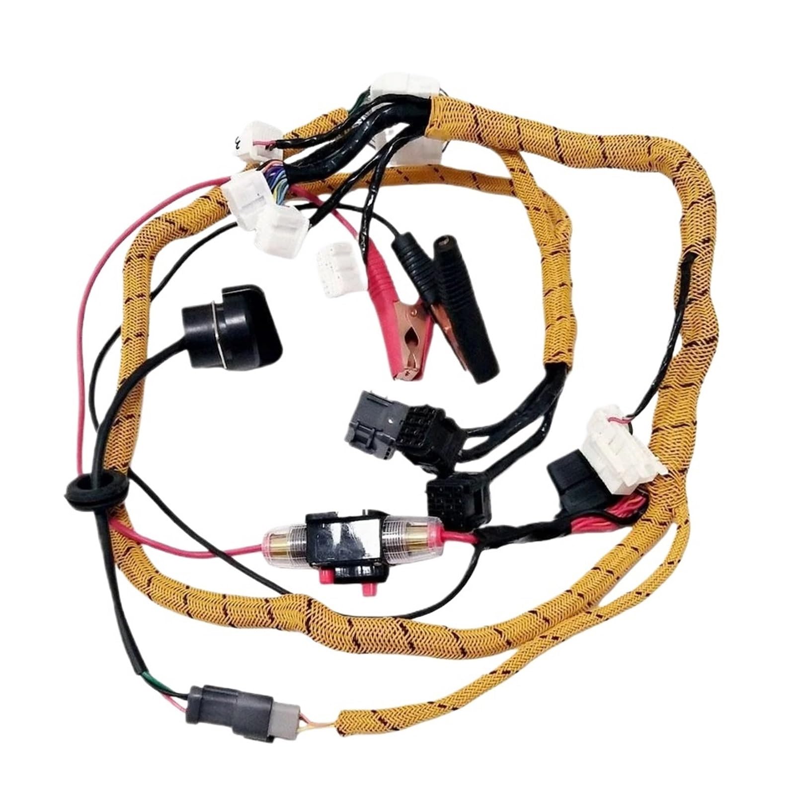 Riswekfw One Color 3-In-1 J05e J08e P11 Comprehensive Test Wiring Harness Excavator Accessories For Engine Diagnostic Test Cable