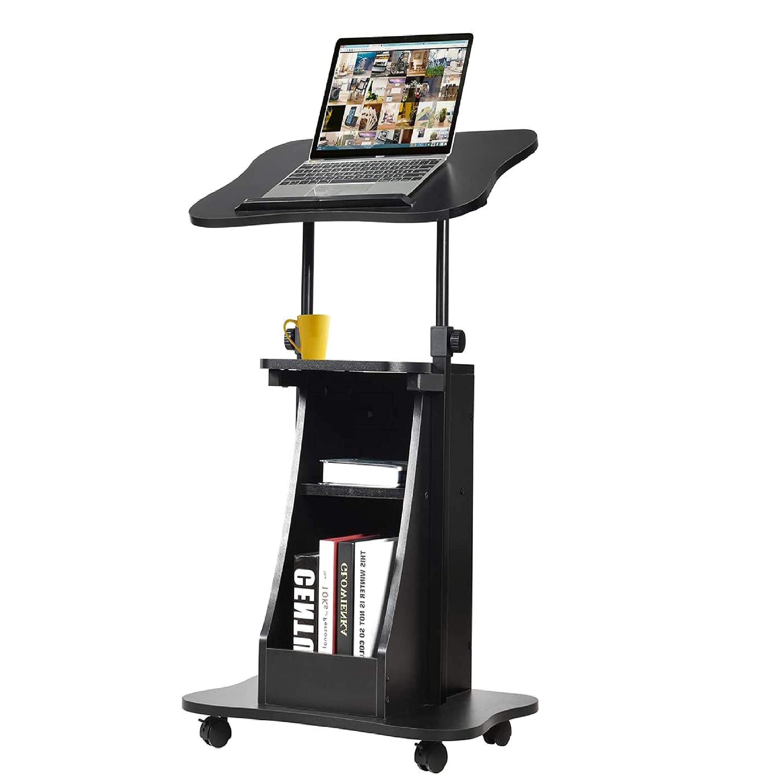 Buy MAT Expert Stand Up Laptop Podium, Height Adjustable Mobile Podium
