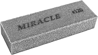 MIRACLE Eraser #120 – Rust & Scratch Remover, Metal Tool Cleaner, Polishing Block – 2.36 x 0.79 x 0.39 in (60 x 20 x 10 mm)