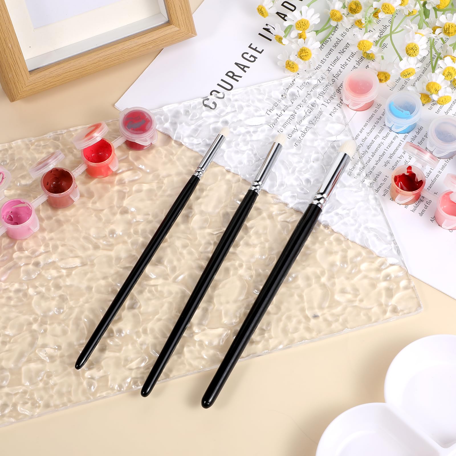 The Army Painter | Masterclass Drybrush Set | 3 Sizes Hobby Drybrushes | Goat Hair Brush Set | 15mm Mighty Drybrush, 12mm Moderate Drybrush - View #6