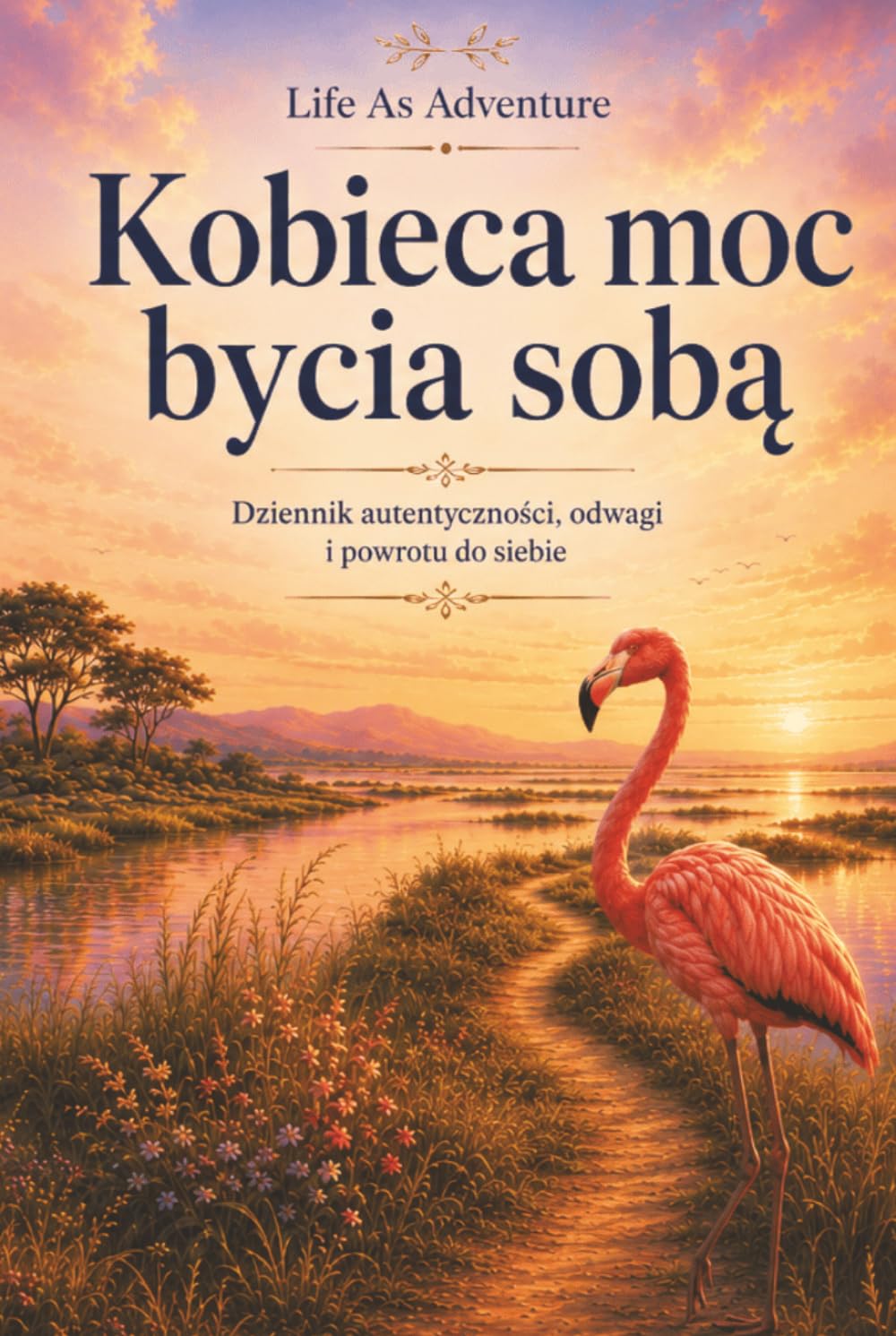 Kobieca moc bycia sobą: Dziennik autentyczności, odwagi i bycia sobą