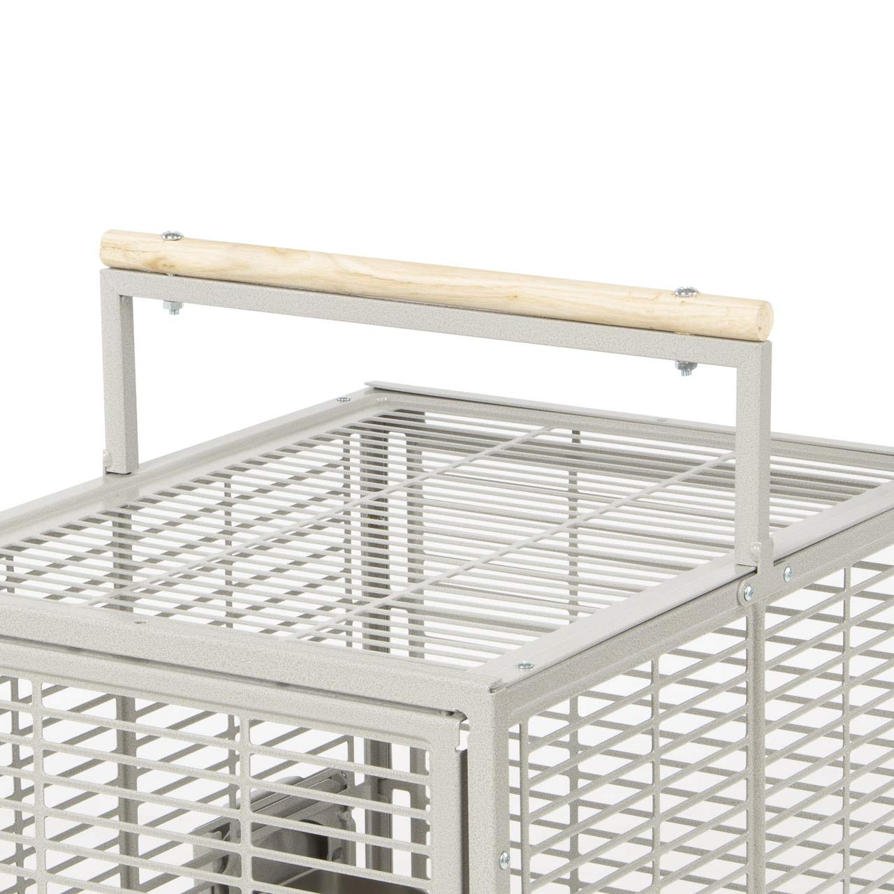 Montana Cages | Transportkäfig EVO für Sittiche & Papageien - Platinum | Transportkäfig & Reisekäfig