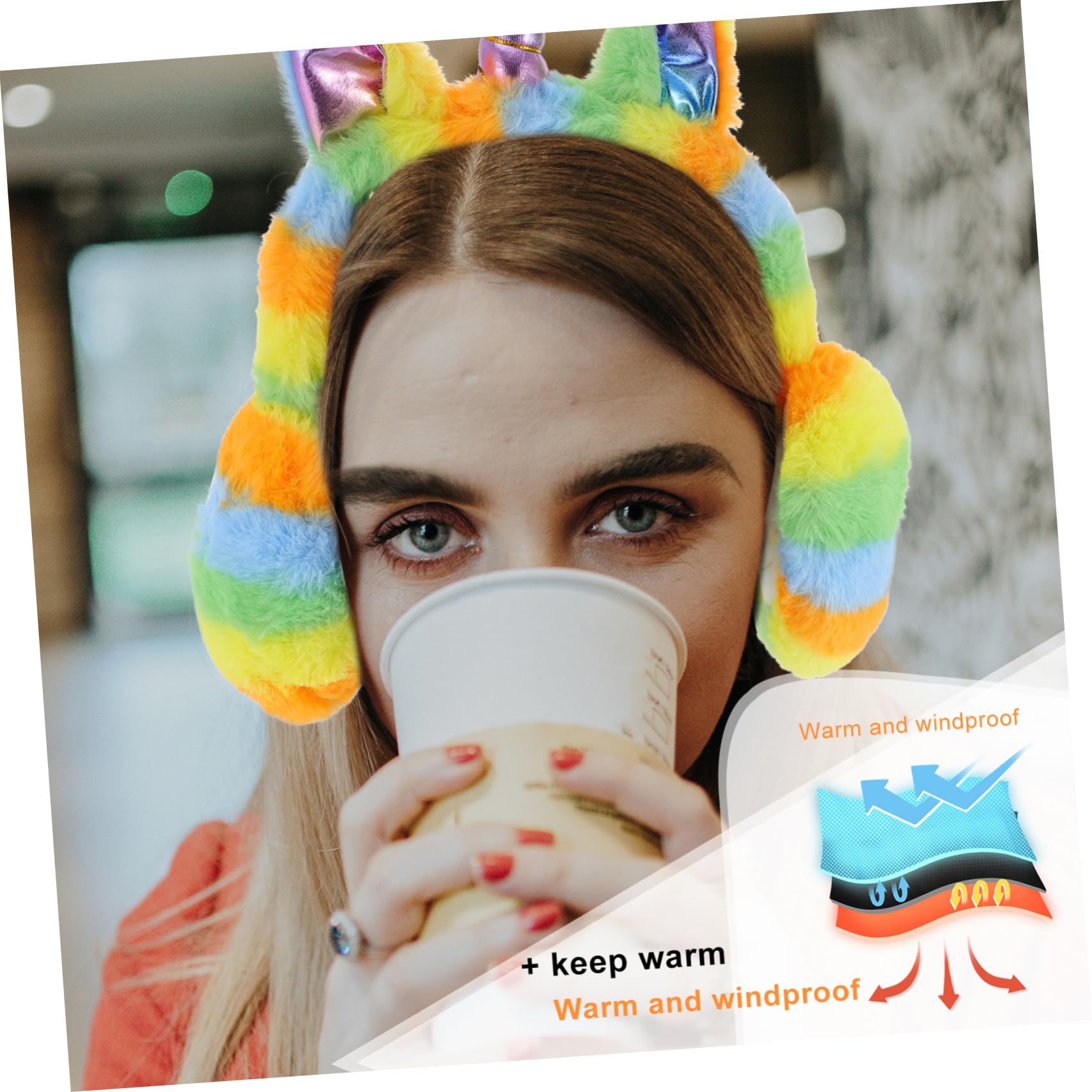 BESPORTBLE Warm up Your Winter Portable Ear Warmer Windproof Earmuffs for Boys and Girls Adults Comfortable Stylish