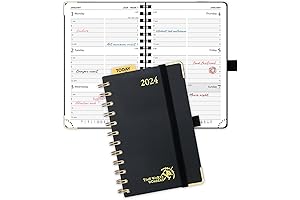 POPRUN 2024 Day Planner 4 x 6