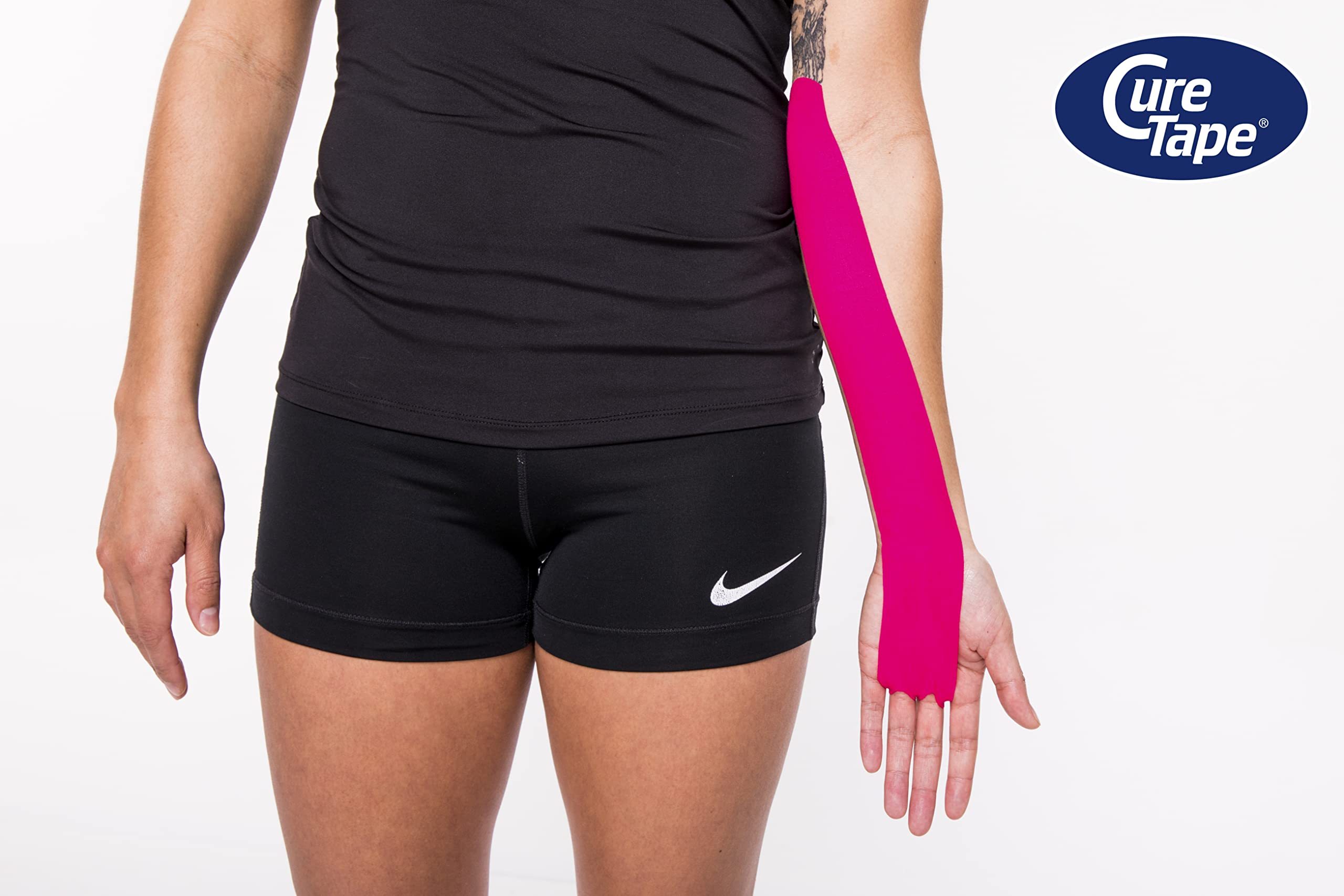 CureTape, Nastro kinesiologico, Sport Tape, impermeabile, 31,5 m X 5 cm, Pink