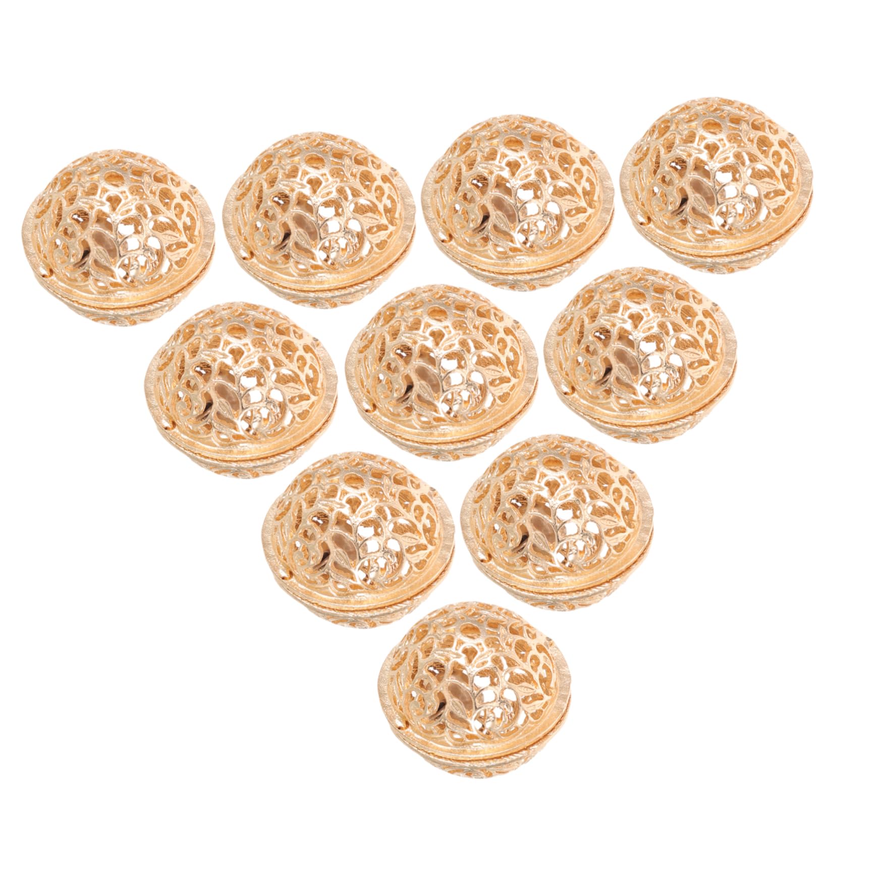 VANZACK 10pcs Portable Adventure Bells Outdoor Hiking Dog Bells Clear Sound for