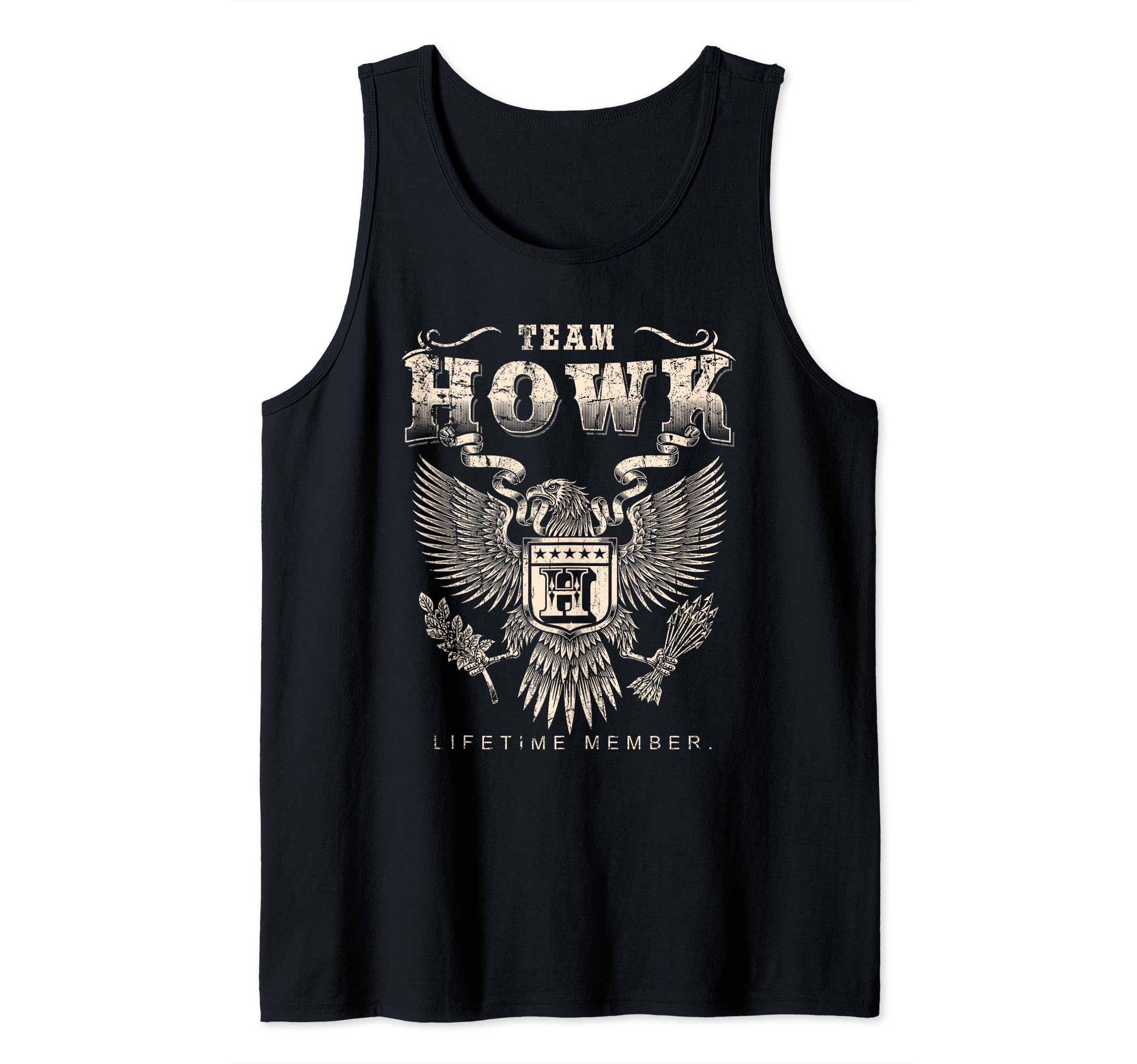 Team Howk Lifetime Member - Howk Name Tank Top