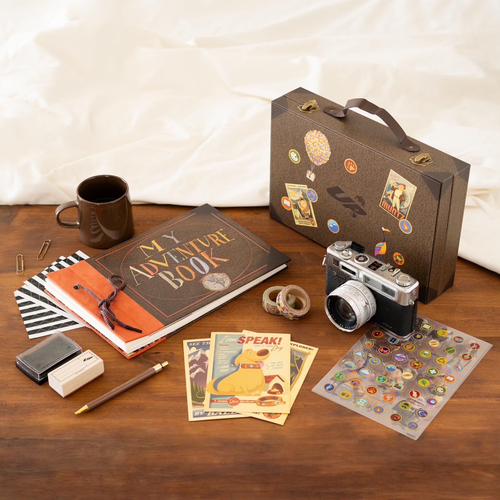 Grupo Erik Scrapbook Set - Disney UP | Pixar Up Adventure Book, Photo Album, Scrapbook, Gifts, Merchandise for Her & Him